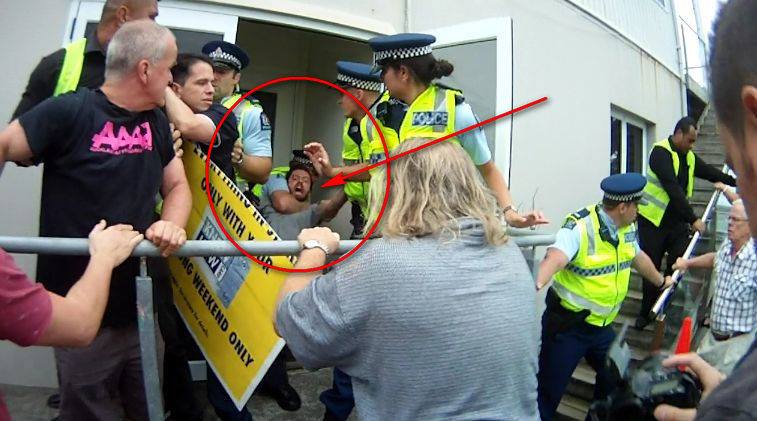 Police brutality at Nationals summer party