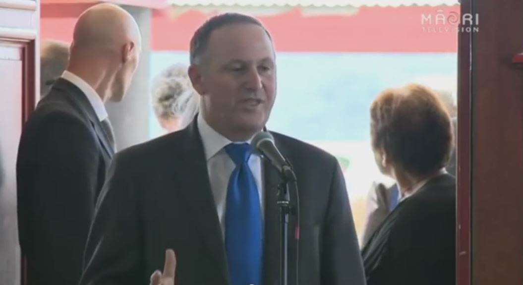 Waitangi : The PM promotes the military intervention against ISIS.
