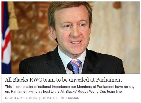 Are the All Blacks all blue?