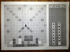 The Maori language Scrabble game