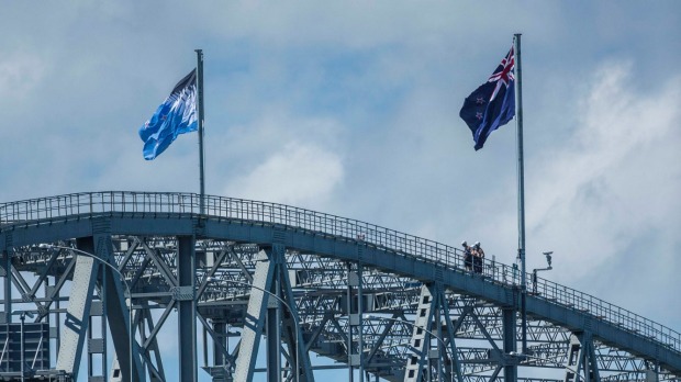 John Keys White Privilege Flag Flying